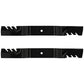 107-0214-03 Qty 2: Toothed Blade  Fits Toro 3280-D 4000-D 4010-D 7200 7210