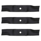 02005017 Qty 3: High-Lift Mower Blade Fits Cub Cadet Enforcer 48 L48 Tank L
