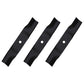 3 Pk Blades Fits Cub Cadet Tank Mower 48" 01005336 02005017 94204417 Z-Force