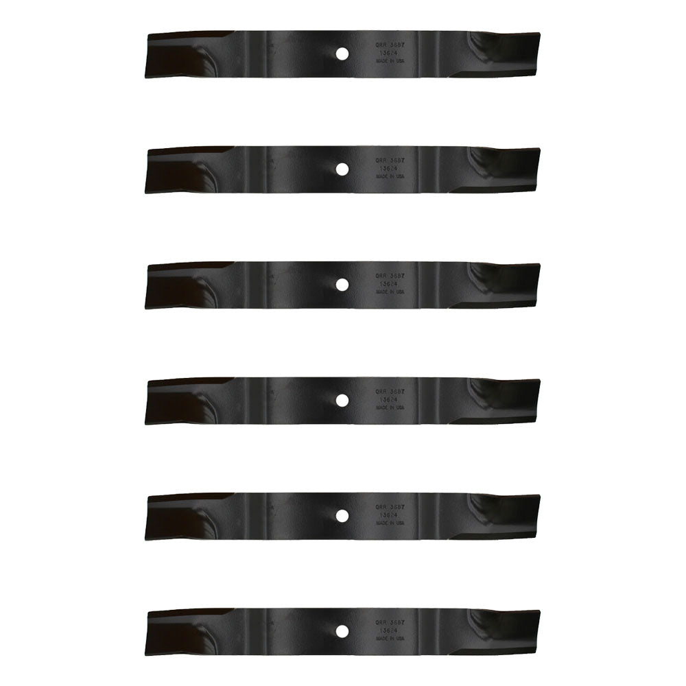 Qty 6: Standard Lift Mower Blade Fits Dixie Chopper Replaces 30227-60