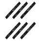 6 Replacement Blades Fits Gravely 60" Cut 09081200 260Z Promaster 260 Blades