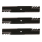 Set of (3) 25" Lawn Mower Blades 320254 Fits Grasshopper Model: G6