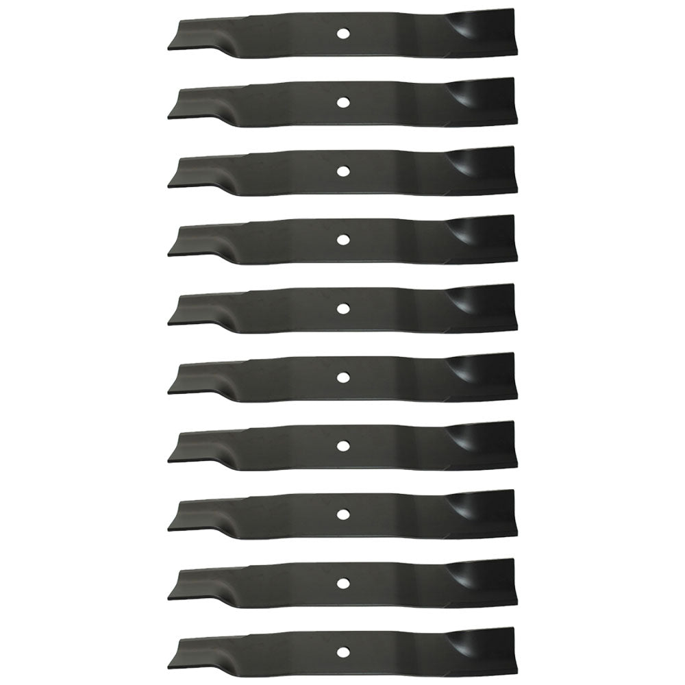 Qty 10: Non-Notched Mower Blade Fits Bad Boy Replaces 50-2205