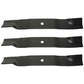 3PK Blades 93-010 Fits Bad Boy 54" Deck 038-3000-00 038-5202-00