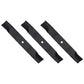Qty 3: Non-Notched Mower Blade Fits Scag Replaces 50-2205