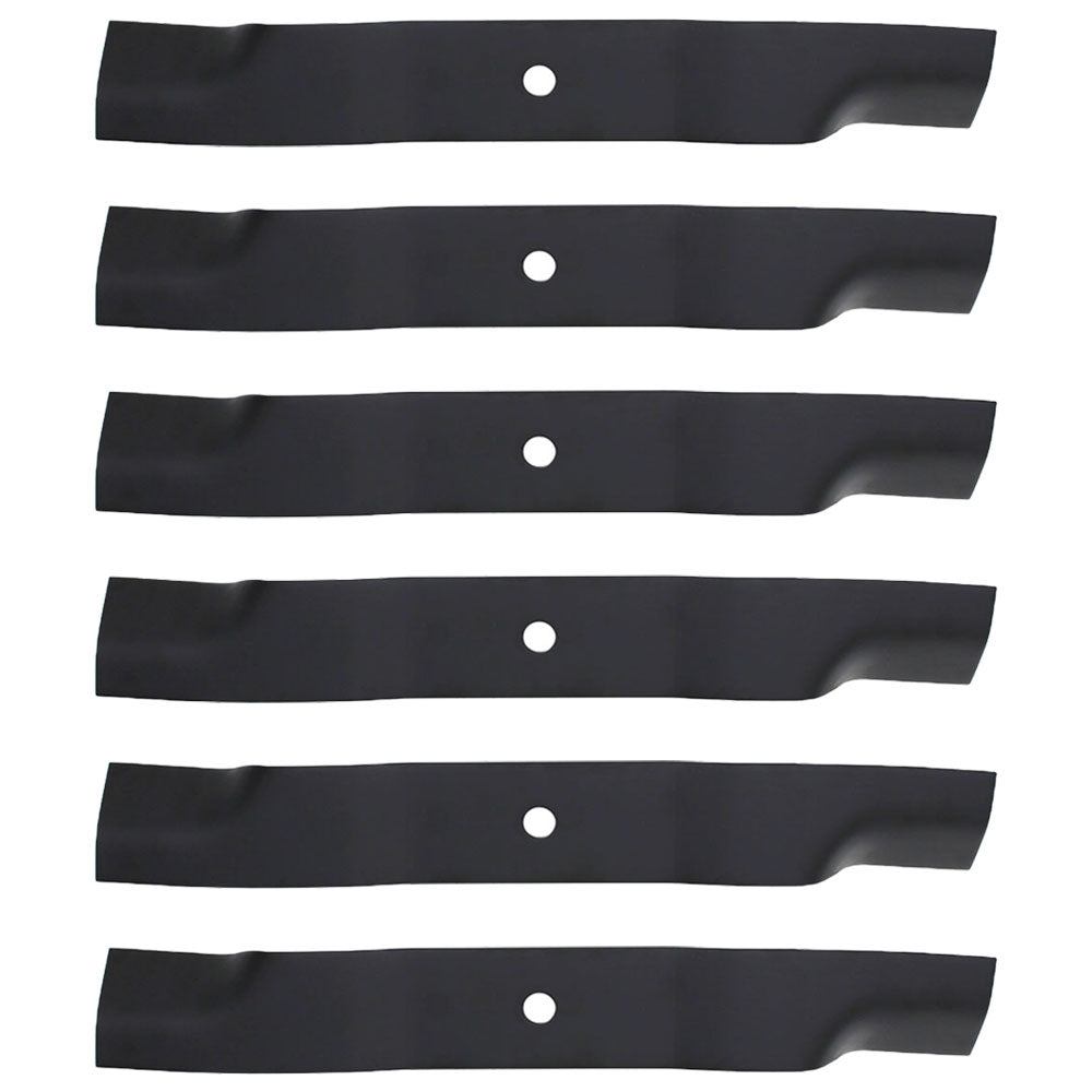 Qty 6: Non-Notched Mower Blade Fits Scag Replaces 50-2205