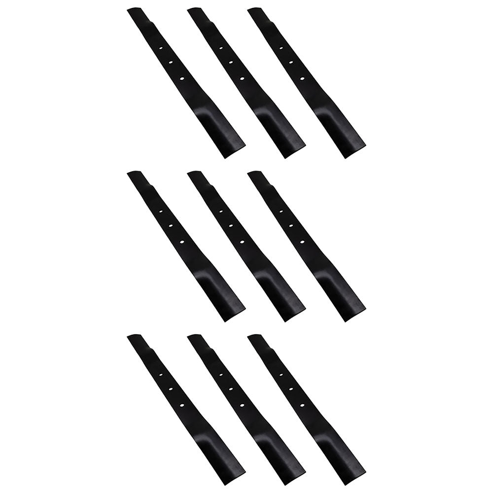 LAB50-0351_x9 9 Pack Finish Mower Blades Fits BUSH HOG HDTH7 RDTH84