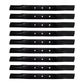 LAB50-0351_x9 9 Pack Finish Mower Blades Fits BUSH HOG HDTH7 RDTH84