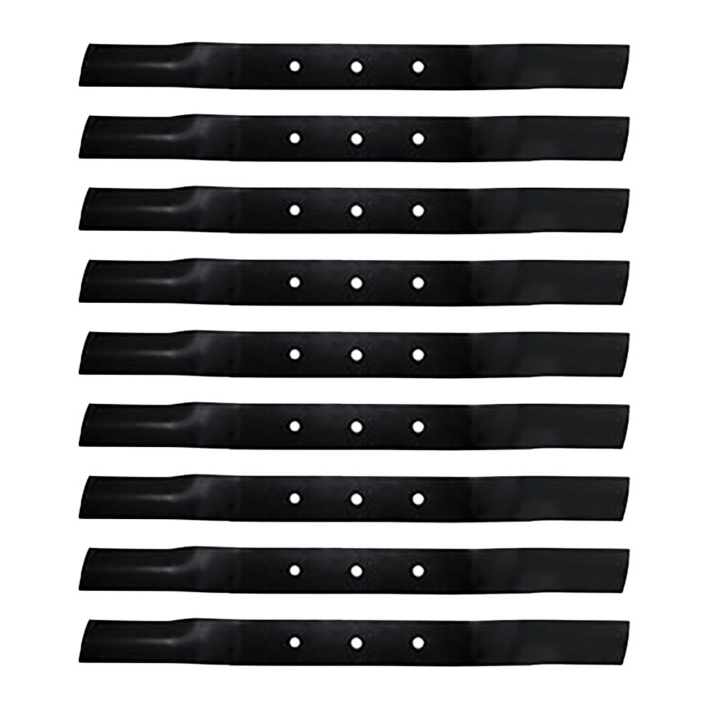 LAB50-0351_x9 9 Pack Finish Mower Blades Fits BUSH HOG HDTH7 RDTH84