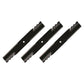 Set of 3 18 3/4" x 5/8" High Lift Mower Blades Fits Toro Titan 115-9650-03