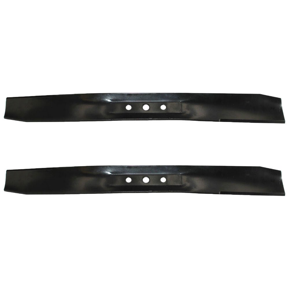 2-Blade Set Toothed Mulching Mower Blade Fits Toro 21" Cut 108-3762-03