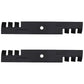 038-3000-00 Qty 2: Mulching Blade Fits Bad Boy