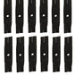 Qty 12: High Lift Mower Blade  Fits Troy Bilt Replaces 01008616
