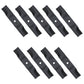 Qty 9: High Lift Mower Blade  Fits White Replaces 01008616