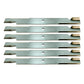 038-0005-00 Qty 6: Notched High Lift Blades Fits Bad Boy 54" MZ Magnum