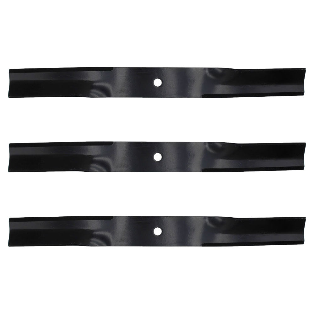 72" Rotary #6434 Lawn Mower Blade Set (3) Fits Woods #15127 5/8" Center Hole CH