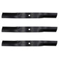 3 New Mower Blade Fits Woods fits Hesston RM372 RM372 RM660 New Tunnel Deck