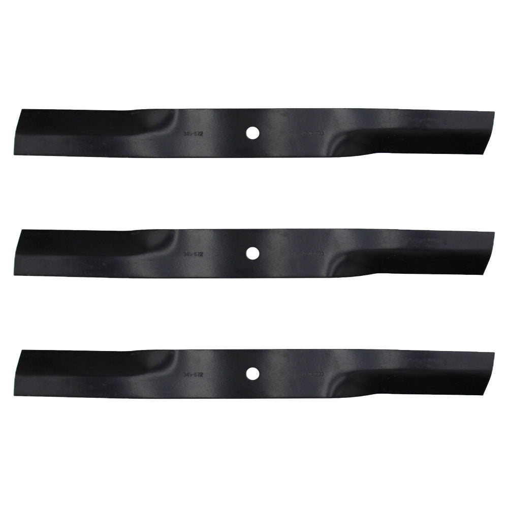 (3) 6434 Rotary Blades Compatible With Windsor 50-3990, Fits Woods 15127