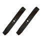 742-3032 Qty 2: Non-notched Mulching Blade Fits Cub Cadet (131-552F100)