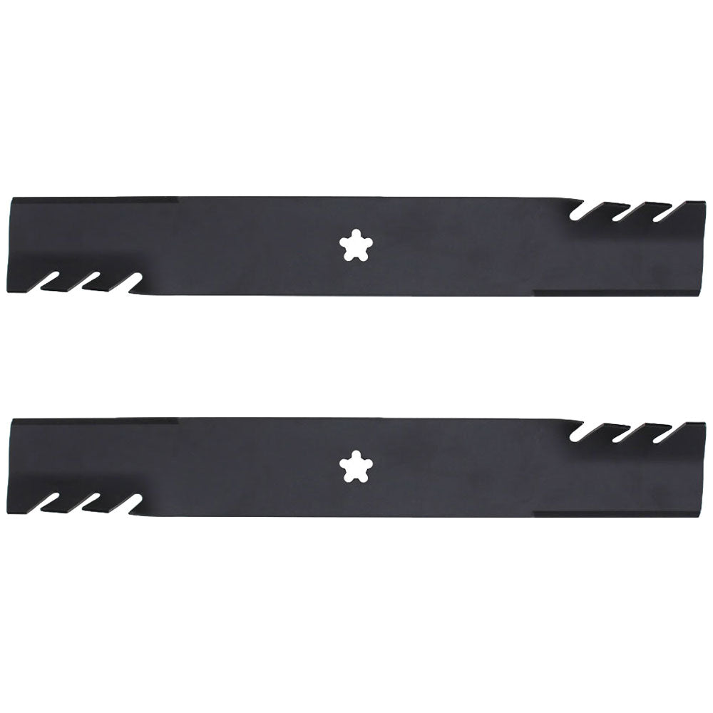 134149 Qty (2) Toothed Mulching Blade
 Fits Poulan