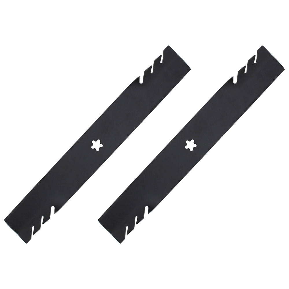 134149 Qty (2) Toothed Mulching Blade
 Fits Poulan