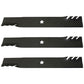 532139775 Qty 3: Toothed Mower Blades Fits Mcculloch