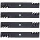 21546095 Qty 4: Toothed Mower Blades Fits Ariens 936007 936037 936038 936041