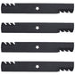 21546095 Qty 4: Toothed Mower Blades Fits Ariens 936007 936037 936038 936041