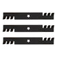 595-085 High Lift Mower Blade Fits Husqvarna 52" EZ 4824 5221 - 3 Pack