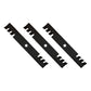 539112079 Qty 3: Toothed Mulching Mower Blade Fits Dixon Ultra Series