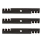 539112079 Qty 3: Toothed Mulching Mower Blade Fits Dixon Ultra Series