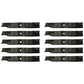 5020843 Qty 10: Lawn Mower Blade Fits Ferris