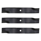 5020843 Qty 3: Lawn Mower Blades Fits Simplicity 1694770 2690369 2690444 ZT 2148