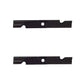 103-6387 Qty. 2 Notched Air-Lift Mower Blade
 Fits Toro Titan Z5200