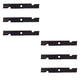 Set of (6) Notched Blades 140-1242 Fits Toro Titan Z5200 ZTR 109-6873
