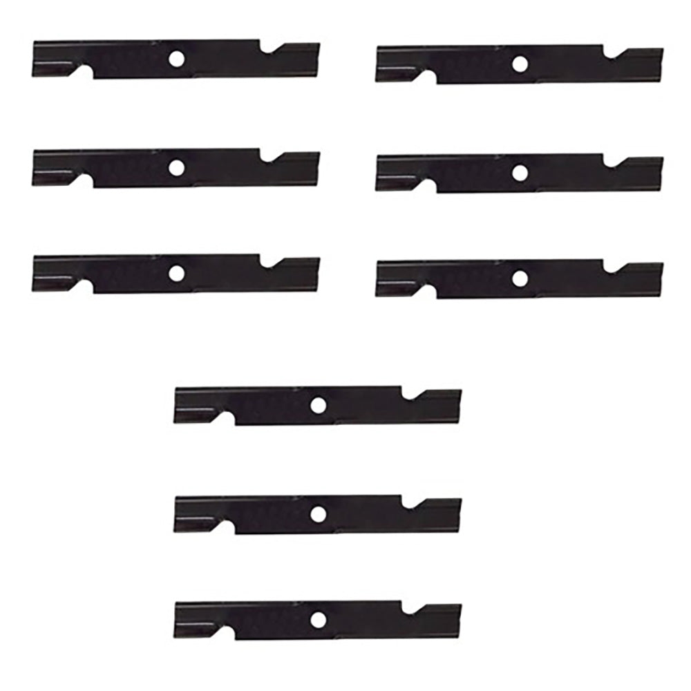 103-6387 Qty. 9 Notched Air-Lift Mower Blade
 Fits Toro Titan Z5200