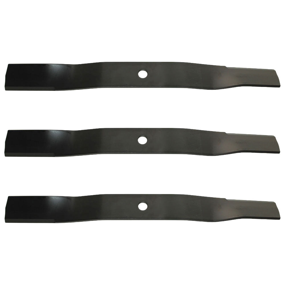 60" Rotary #6432 Left Hand Lawn Mower Blade Set (3): Fits Woods #31359