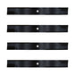 (4) Low Lift Sand Blades 103-2510-S Fits Hustler XR-7 Fits Ariens Fits Gravely