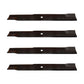 (4) Low Lift Sand Blades 103-2510-S Fits Hustler XR-7 Fits Ariens Fits Gravely