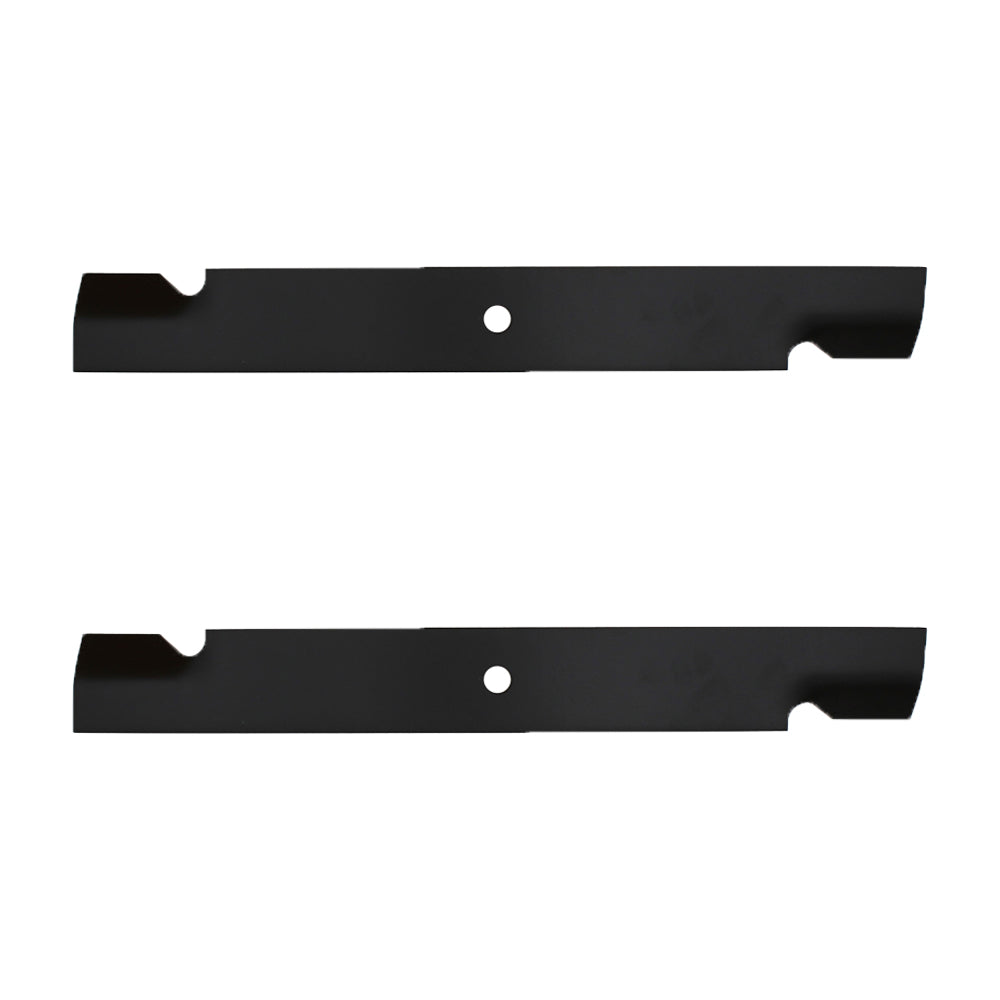 038-2007-00 Qty 2: Notched High Lift Mower Blade Fits Bad Boy