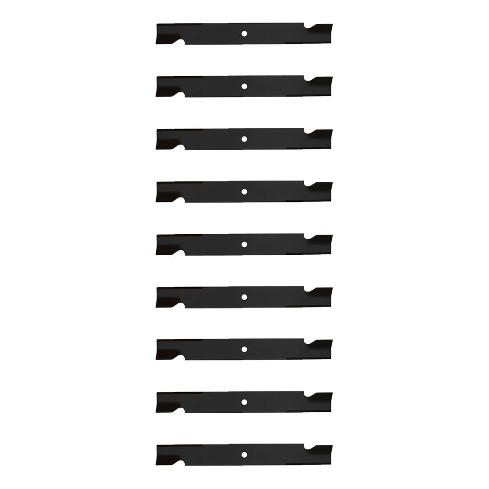 08899100 Qty 9: Notched High Lift Mower Blade Fits Ariens