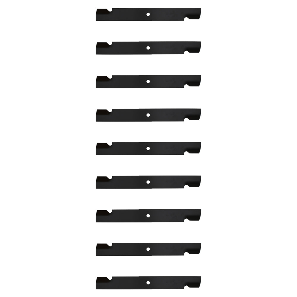 08899100 Qty 9: Notched High Lift Mower Blade Fits Ariens