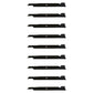 Nine (9) New Mower Blades, fits Ariens, Bad Boy, Bunton & Dixie Chopper