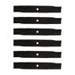 PL7329 Qty 6: Rolled Air-Lift Blade - 17" Fits Bunton