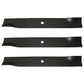 Qty 3: 18-1/2" Hi-Lift Blade Fits Hustler Replaces 601124