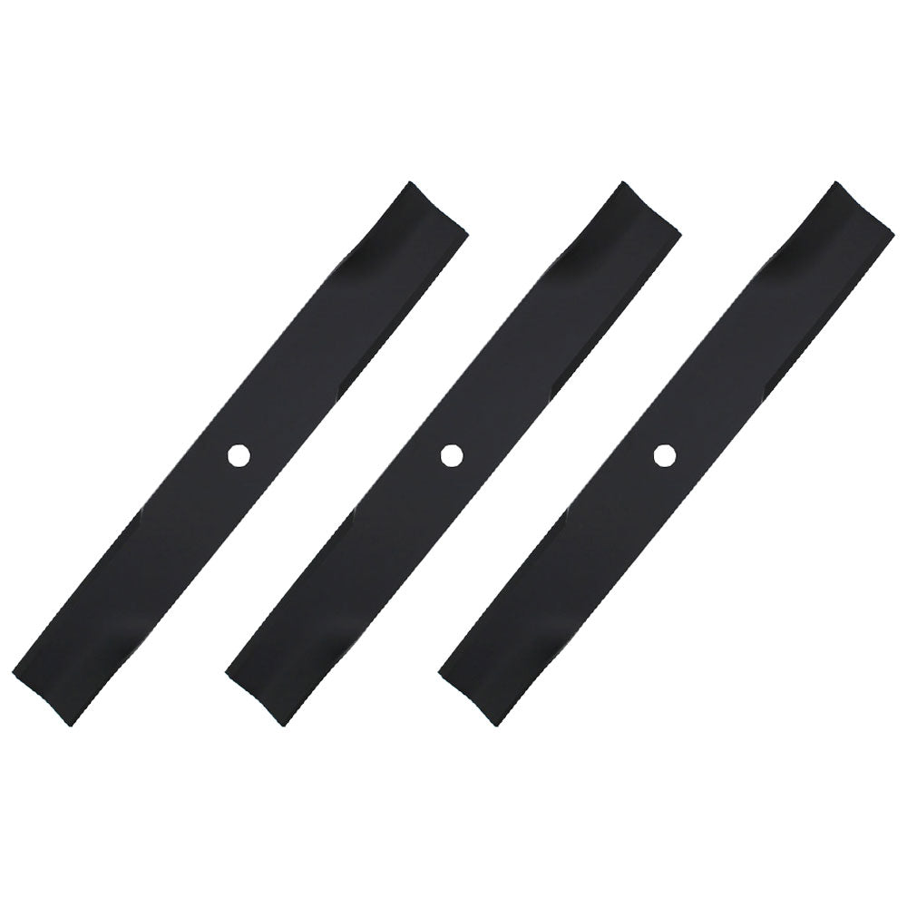 Qty 3: 18-1/2" Hi-Lift Blade Fits Hustler Replaces 601124