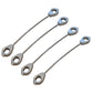 746-0970 Qty 4: Deck Lift Brake Cable
 Fits Cub Cadet RZT17 RZT22 RZT42 RZT50