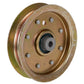 Heavy Duty Flat Idler Pulley Fits Cub Cadet 01004101 02004447 Z-Force