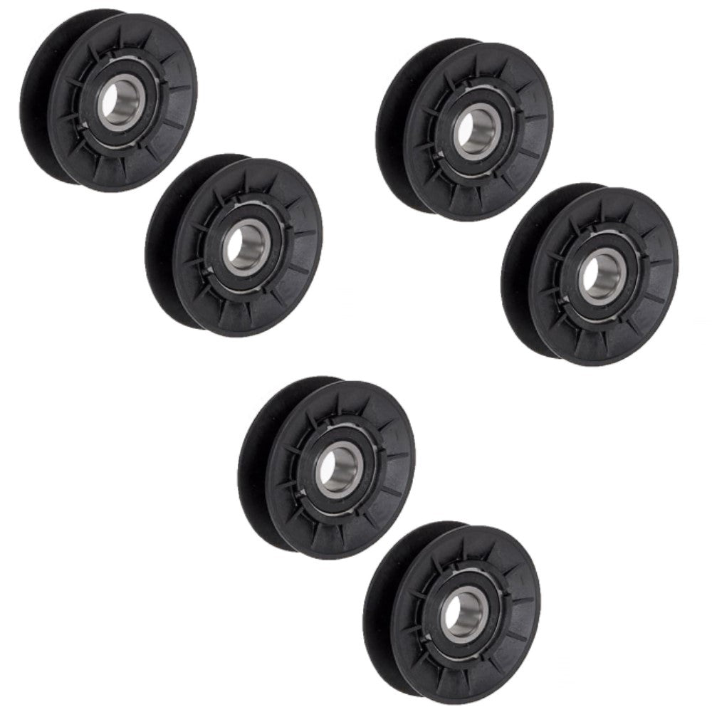 1760097 Qty 6: V Groove Idler Pulley Fits Troy Bilt