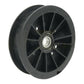 Flat Idler Pulley Fits Hustler Replaces 784504